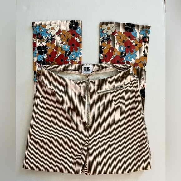 BDG Pants - BDG Retro Style Striped Floral Pants size W27